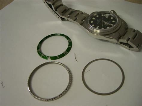 rolex bezen change|changing rolex bezel.